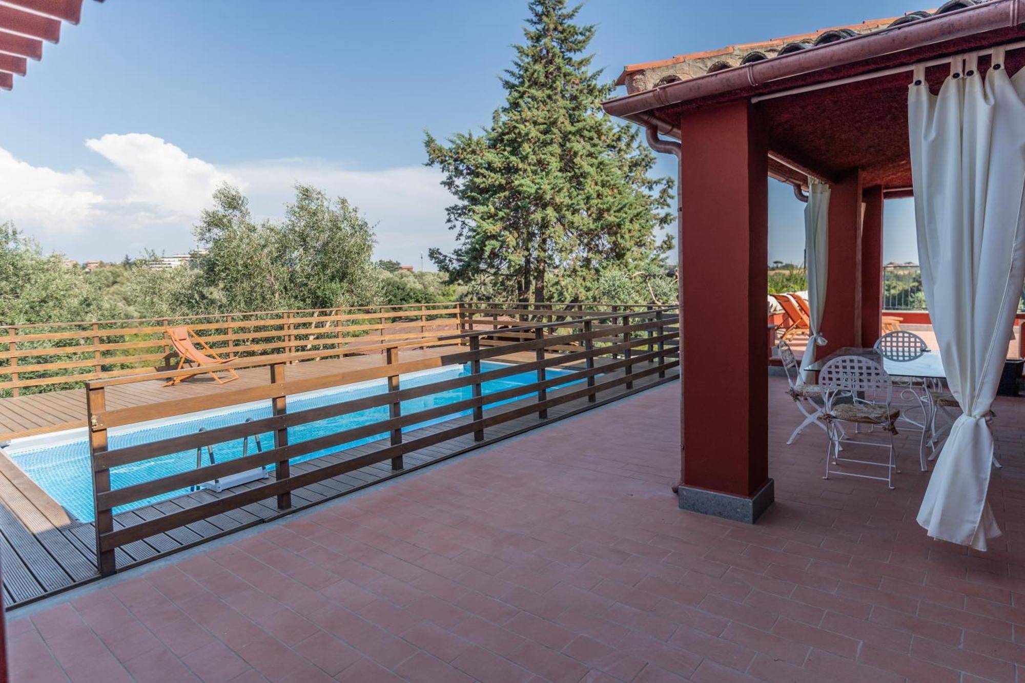 La Villetta Nel Parco La Giustiniana Exterior foto